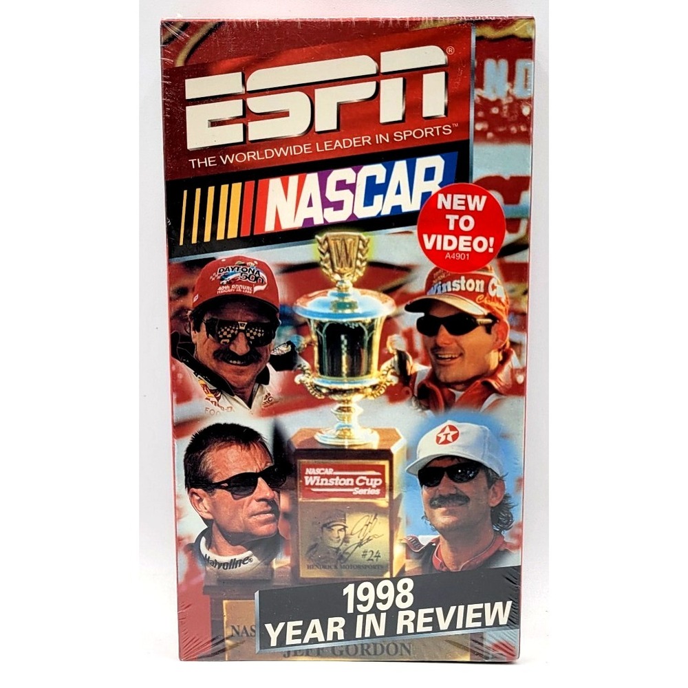 Espn Nascar 1998 Year In Review VHS Earnhardt Daytona Victory